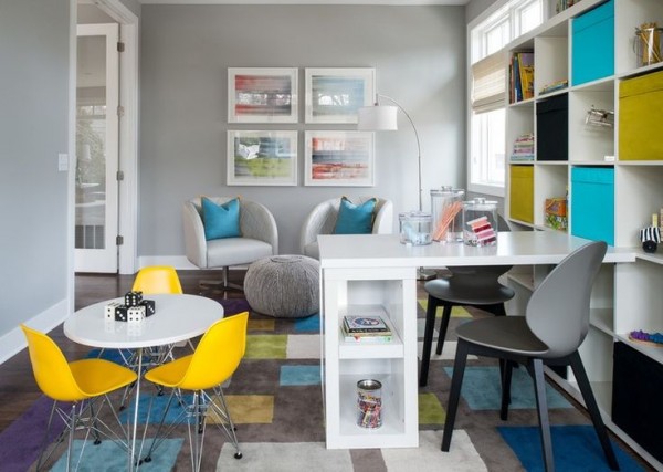 Multi-Functional Room w/ Pops Of Color!