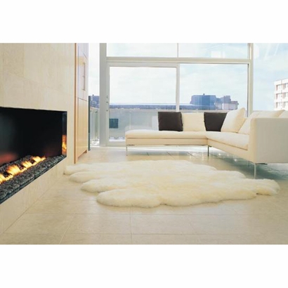 Sheepskin Longwool Eight Pelt Rug, $722.00